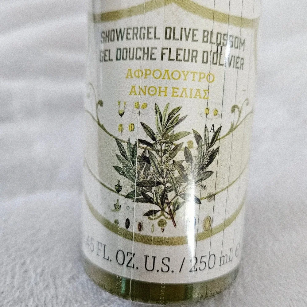 Korres Women Olive Blossom Pure Greek Olive Showergel 8.45oz Hydrating Body Wash
